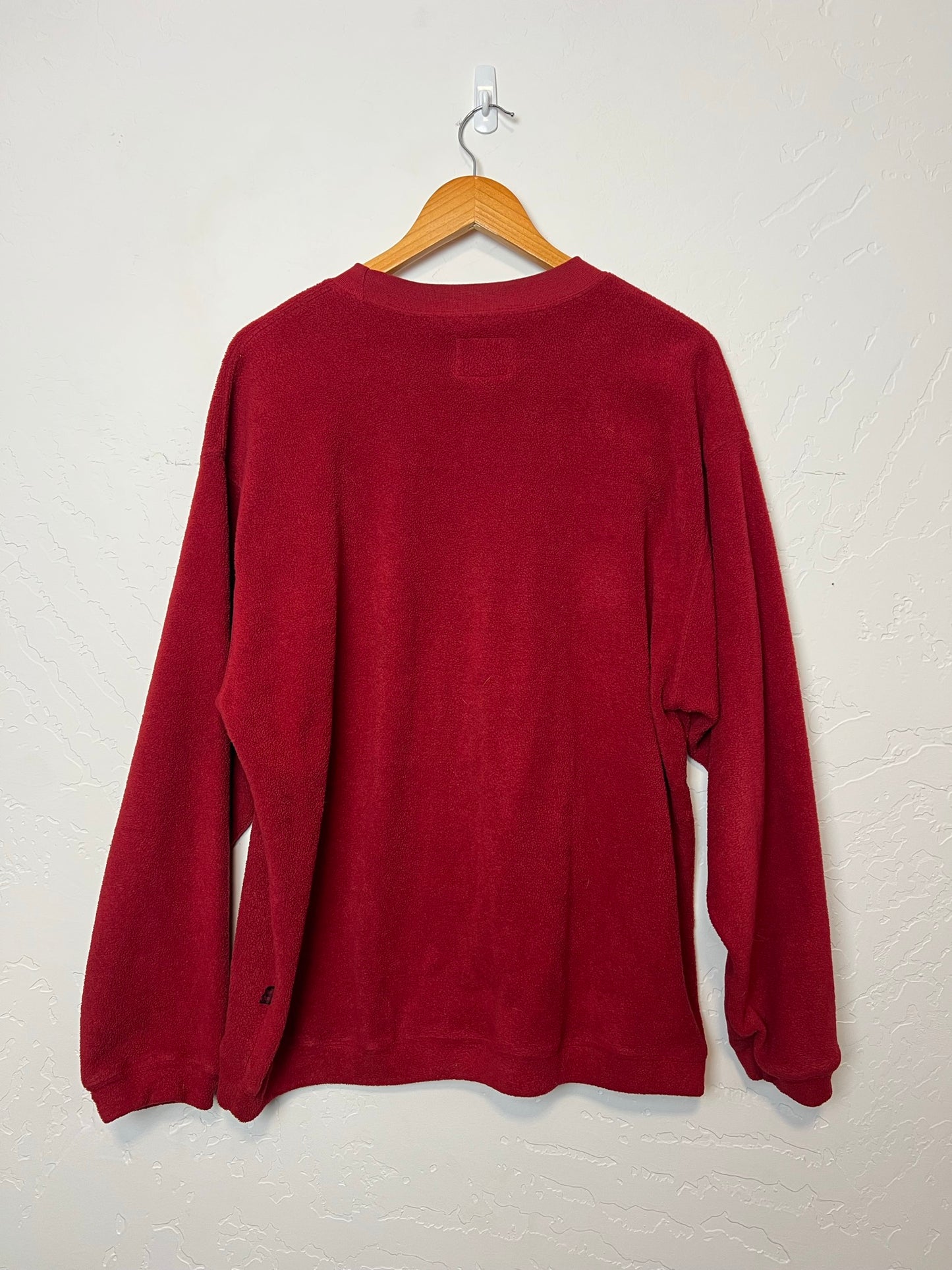 Woolrich Burgundy Red Fleece Sweater - Men's Size L