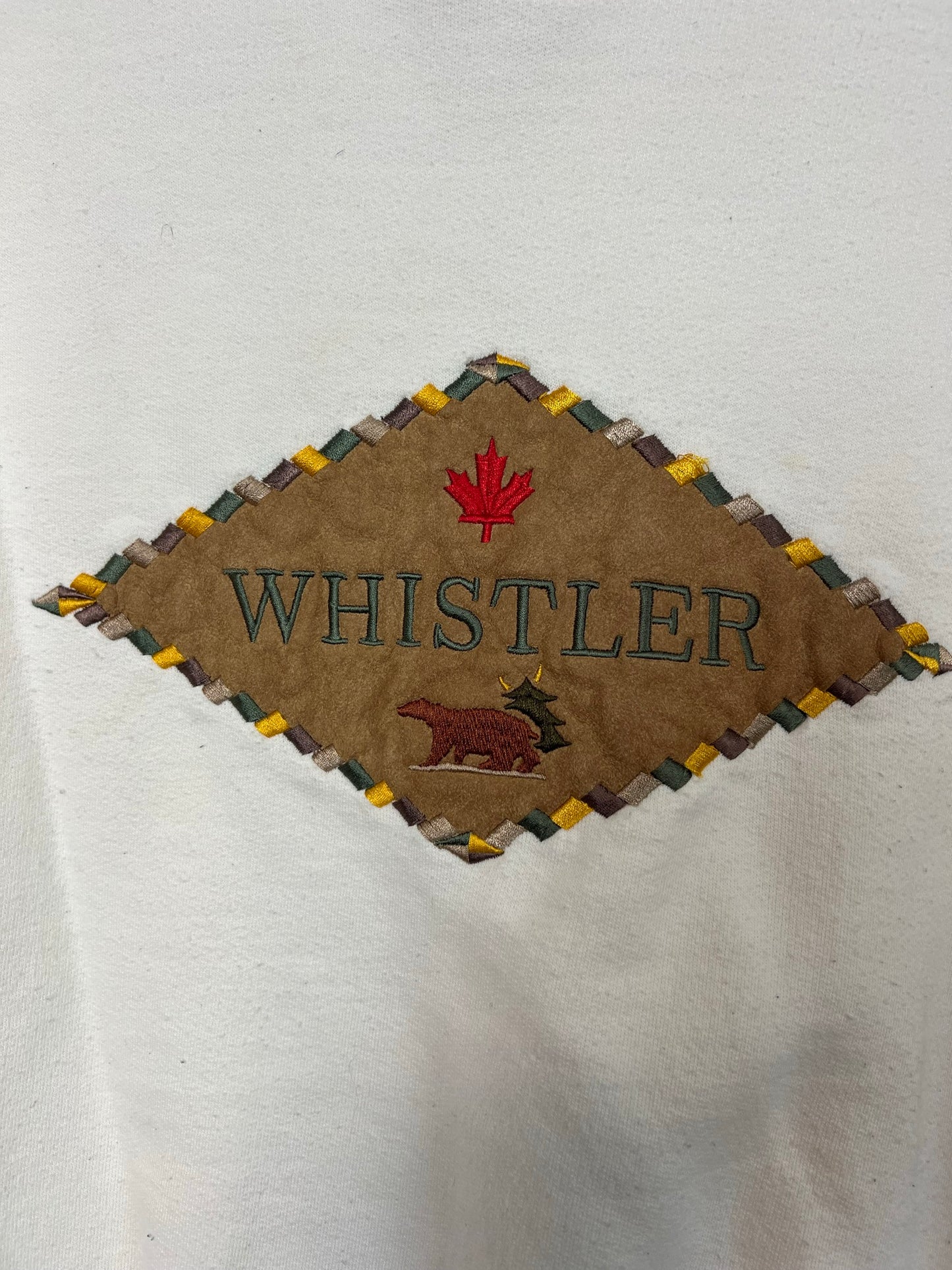 The Whistler Clothing Co. Cream Sweatshirt - Size L