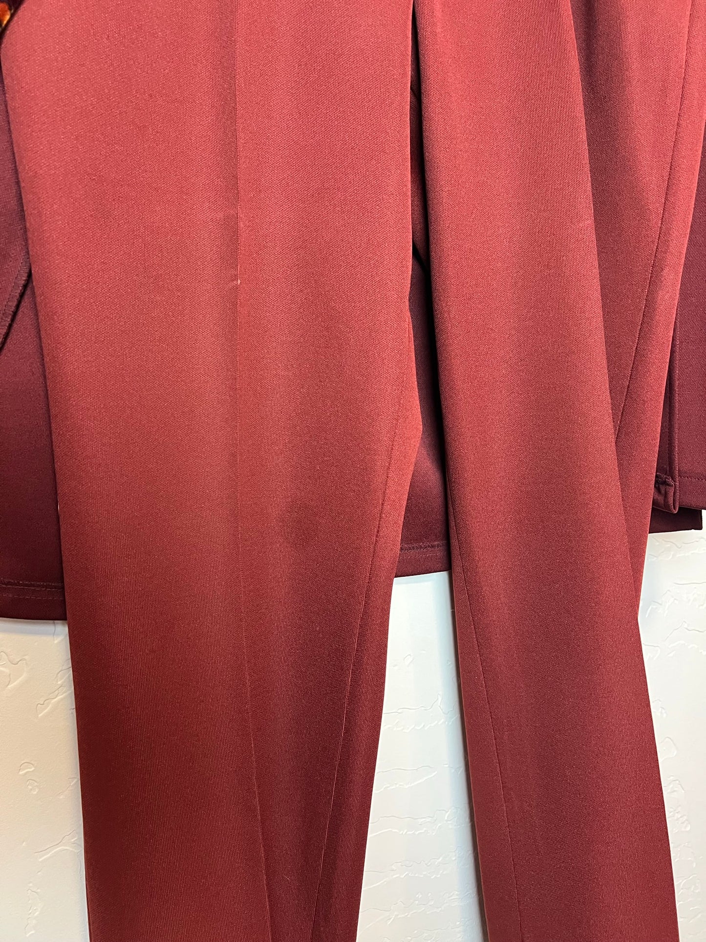 Haggar Burgundy Western Suit - Size 40