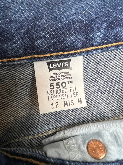 Levi's 550 High Waist Tapered Mom Jeans - W31