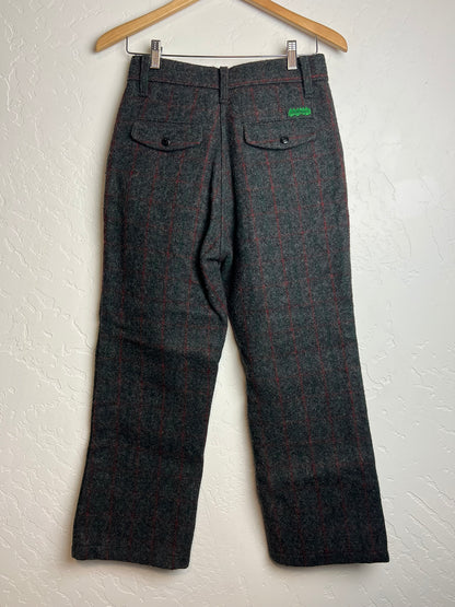 Wool Tweed Fleck Trousers - 28