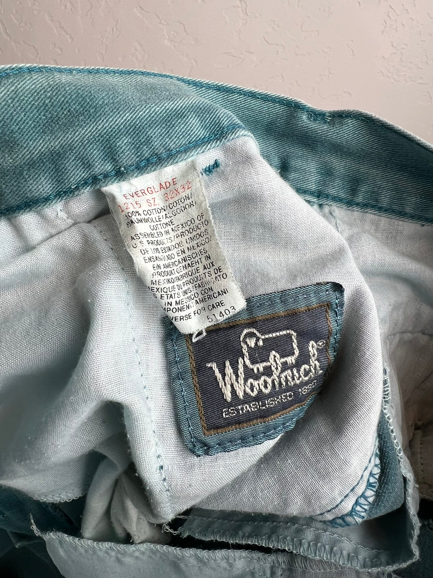 Woolrich Everglade Cotton Pleated Trousers - 32x32