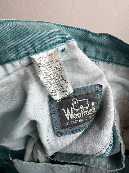 Woolrich Everglade Cotton Pleated Trousers - 32x32