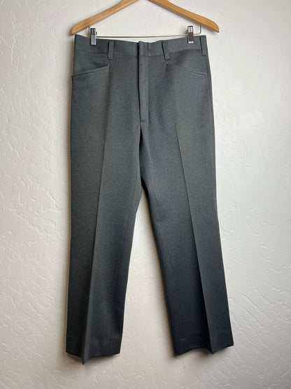 Haggar Charcoal Slacks - 36