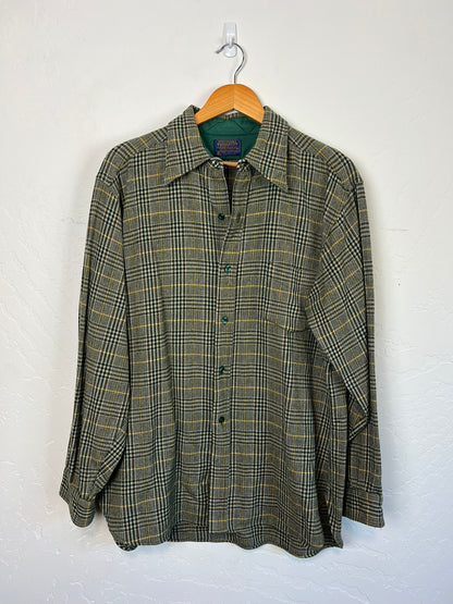 Pendleton Wool Shirt Glen Plaid - XL