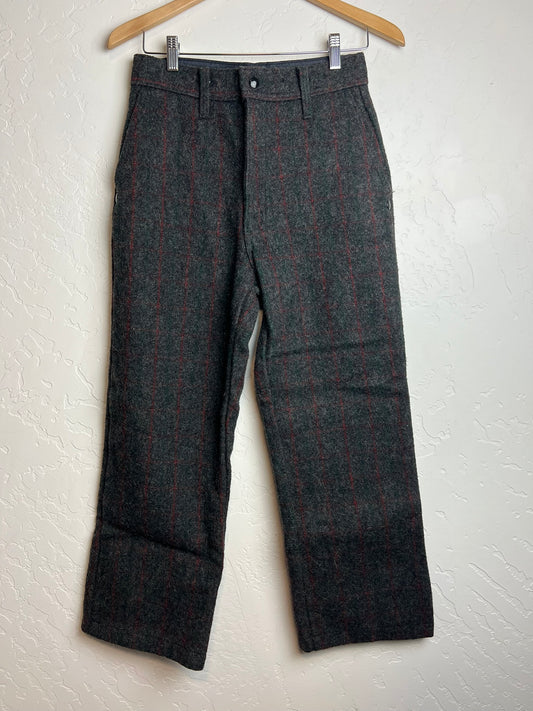 Wool Tweed Fleck Trousers - 28