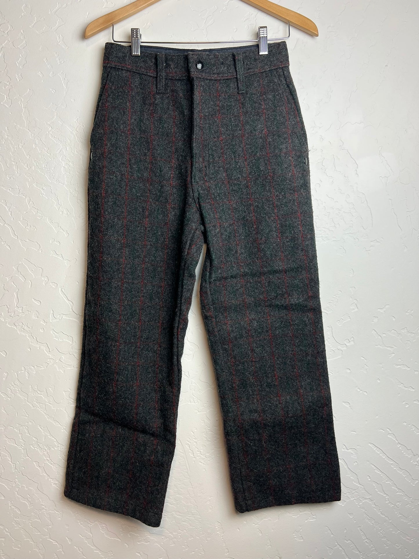 Wool Tweed Fleck Trousers - 28