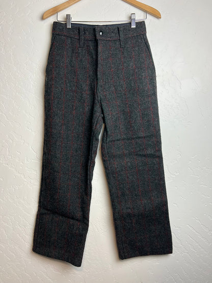 Wool Tweed Fleck Trousers - 28