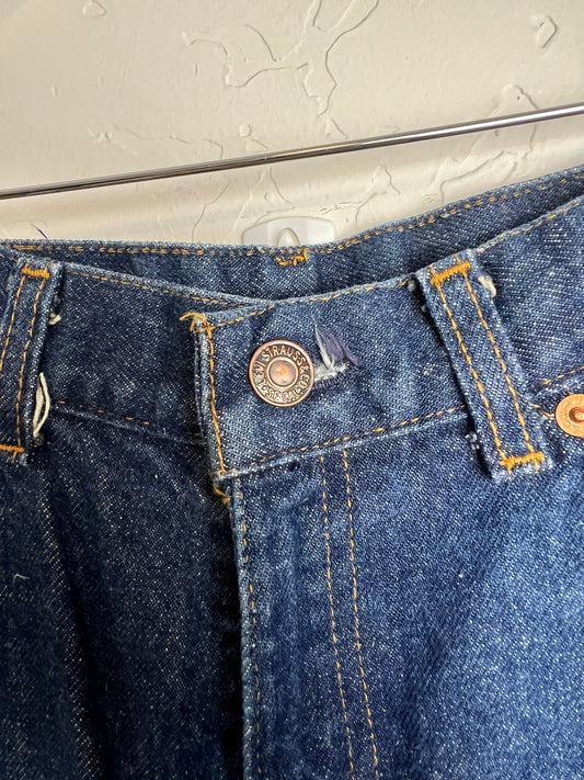 Levi's Orange Tab Talon Zip High-Rise Jeans 1970s