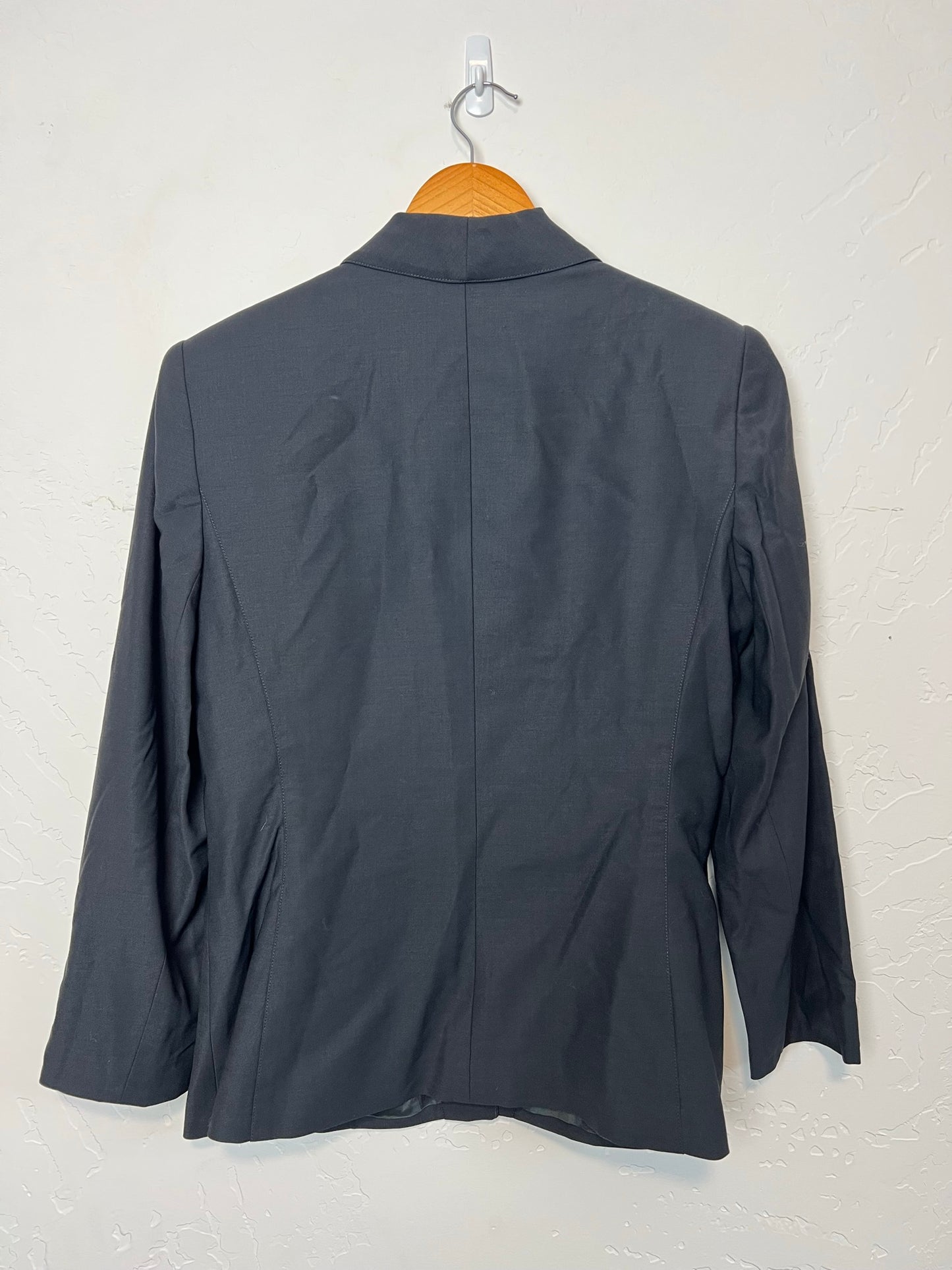 Bestini NY Charcoal Wool Blazer - Size 12