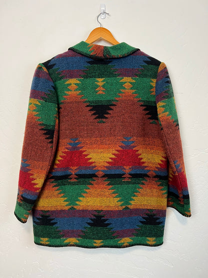 Eagle River Traders Southwestern Blanket Jacket - M