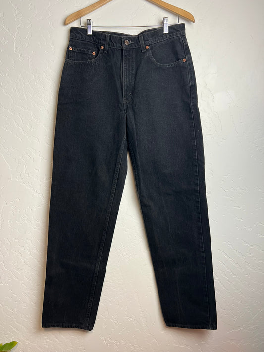Levi's 550 Relaxed Faded Black Jeans - W34