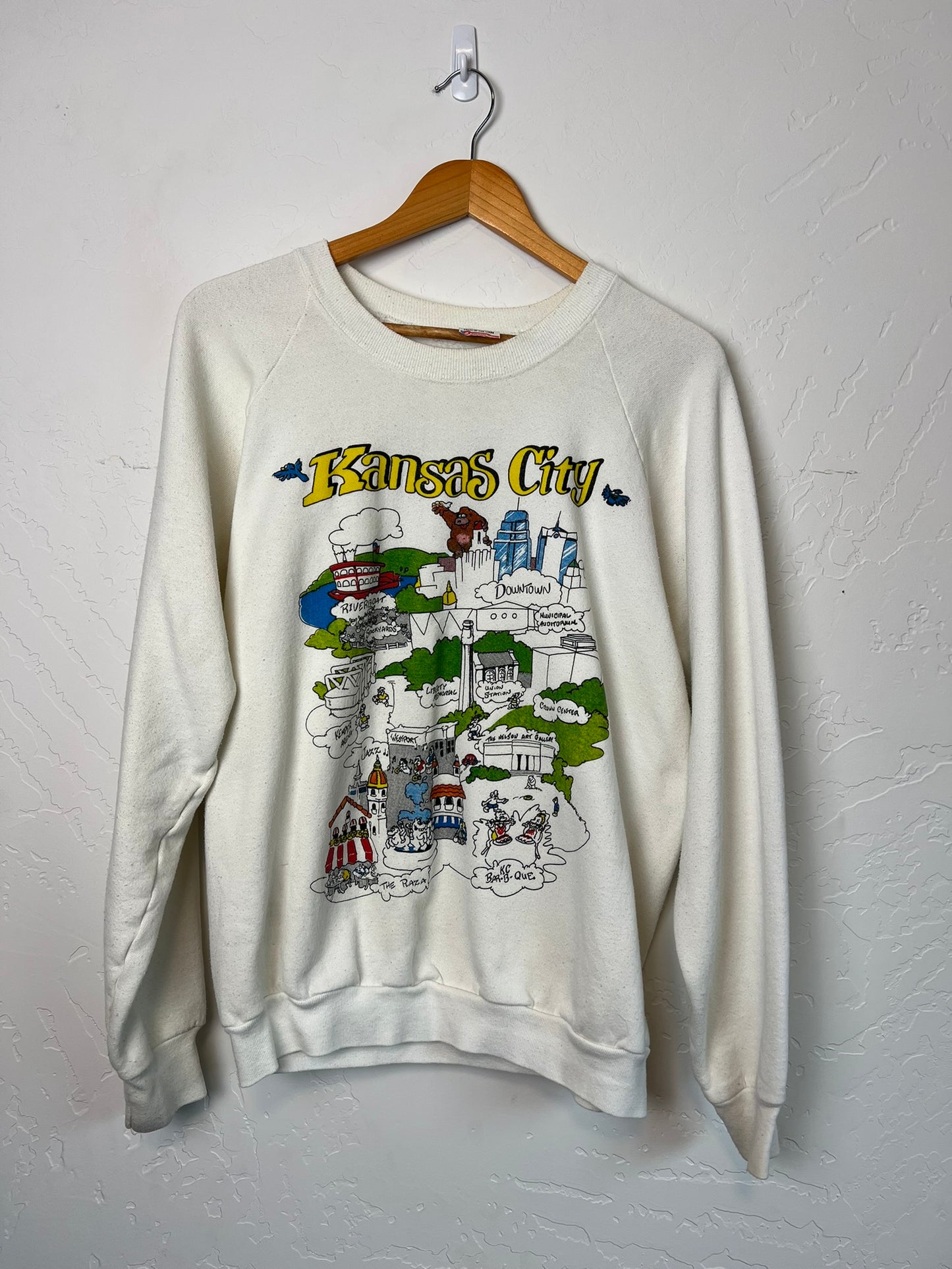 Kansas City Illustrated Map Crewneck - XL