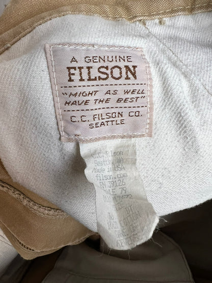 Filson Tin Cloth Field Trousers Made in USA - 34
