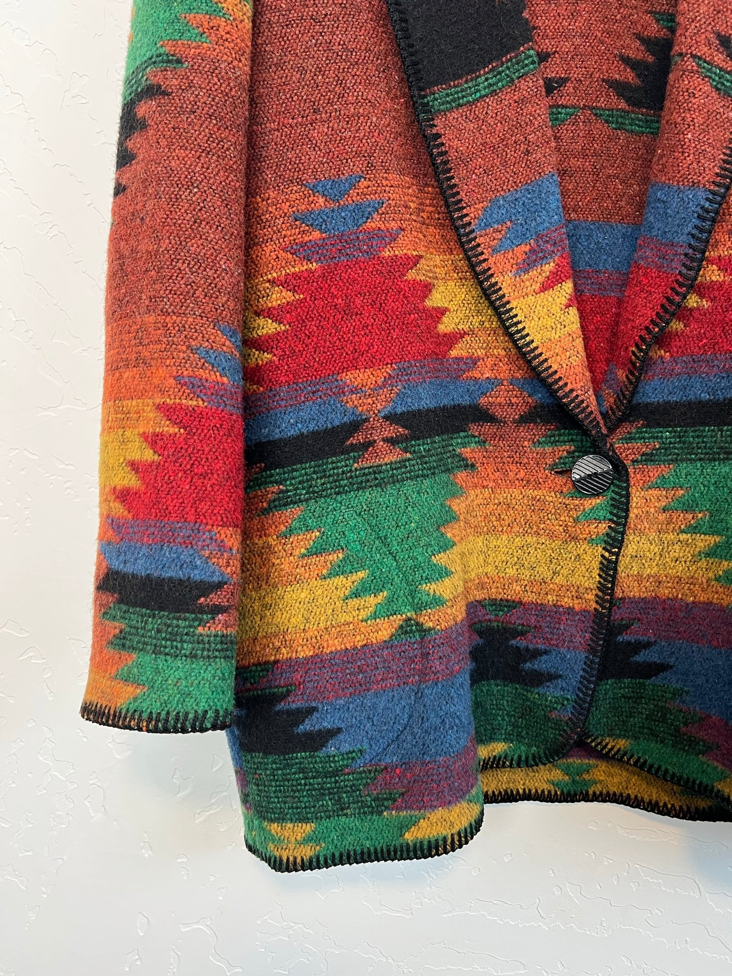 Eagle River Traders Southwestern Blanket Jacket - M