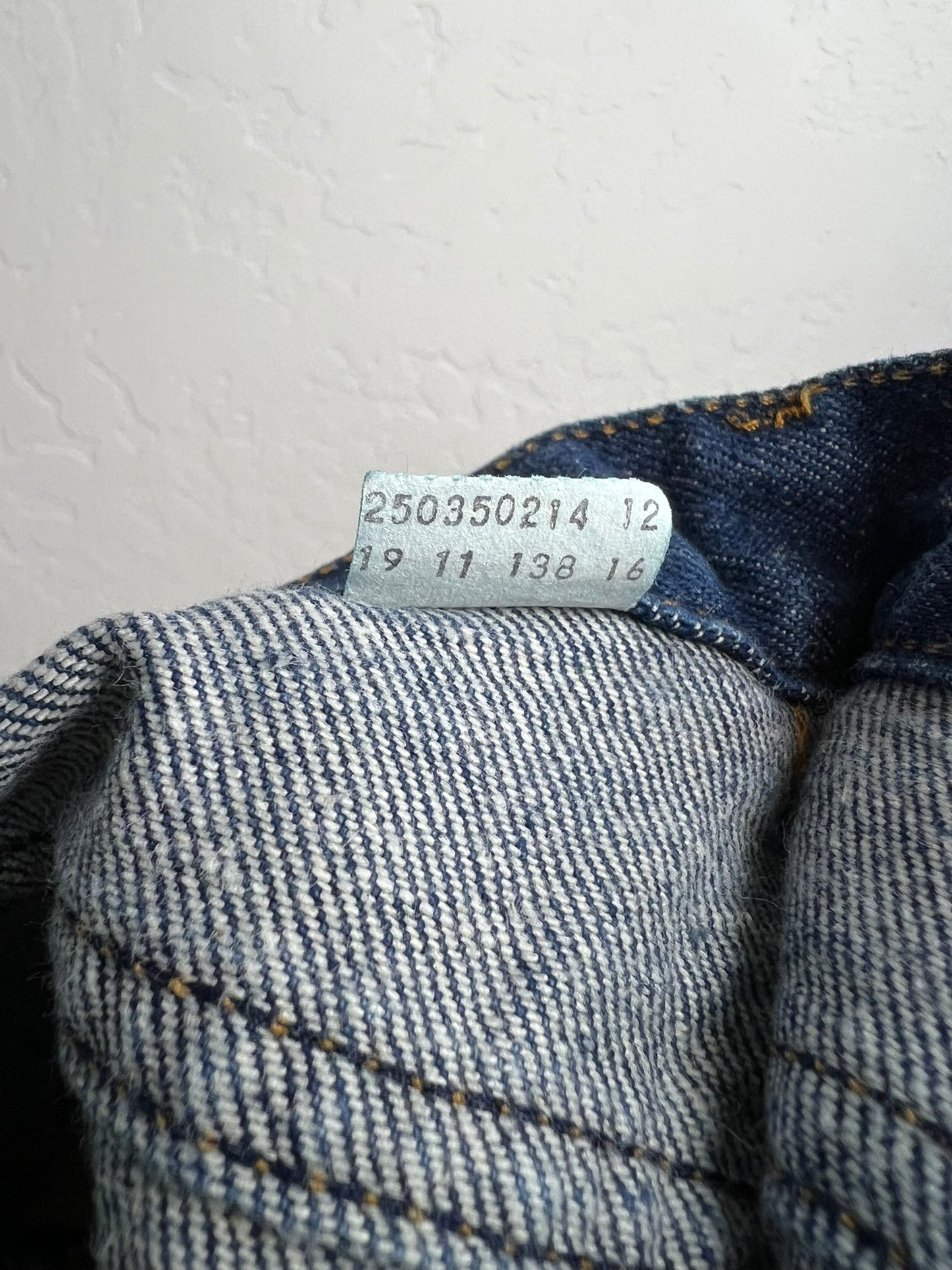 Levi's Orange Tab Talon Zip High-Rise Jeans 1970s