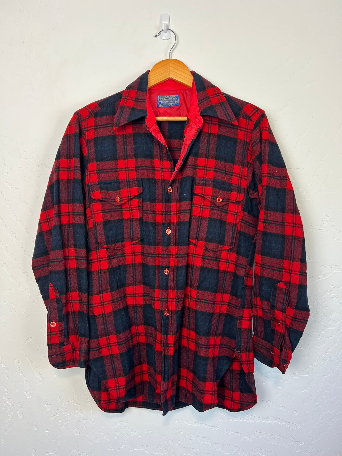 Pendleton Board Shirt Wool Flannel - 16 (L)