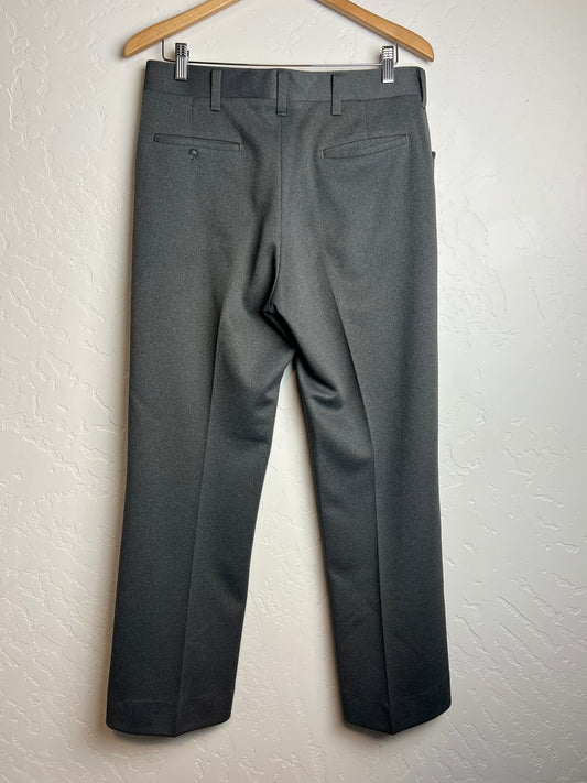 Haggar Charcoal Slacks - 36