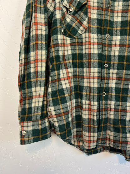 Ponderosa Wool Flannel Shirt - L