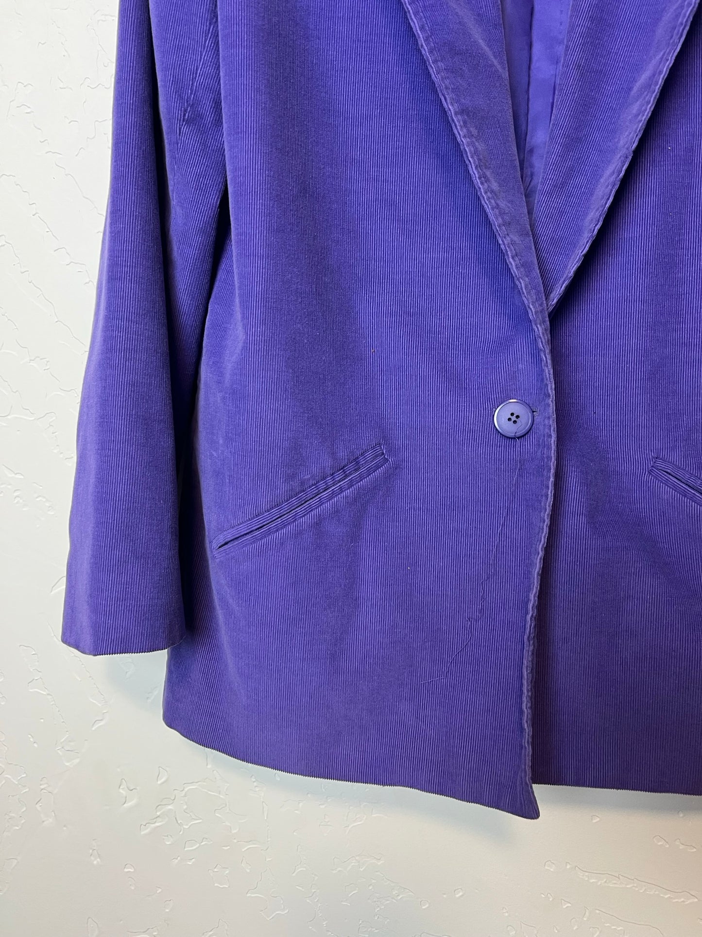 Country Suburbans Vibrant Purple Blazer - Size S