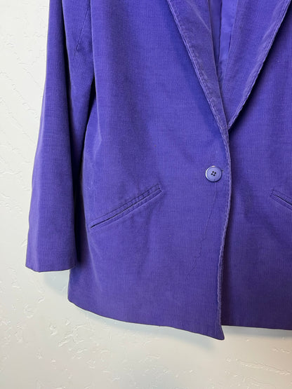 Country Suburbans Vibrant Purple Blazer - Size S
