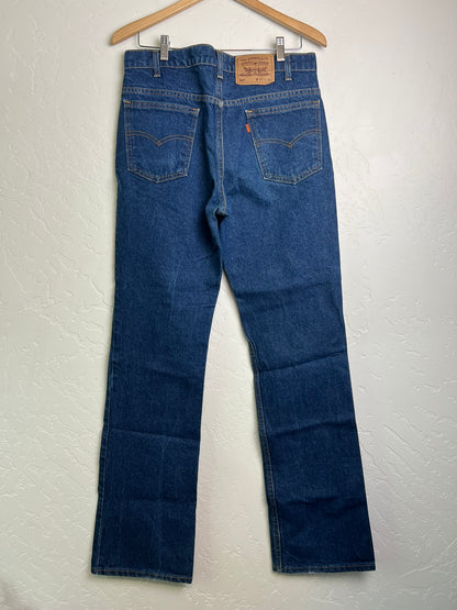 Levi's 517 Orange Tab Bootcut Jeans - 33x34