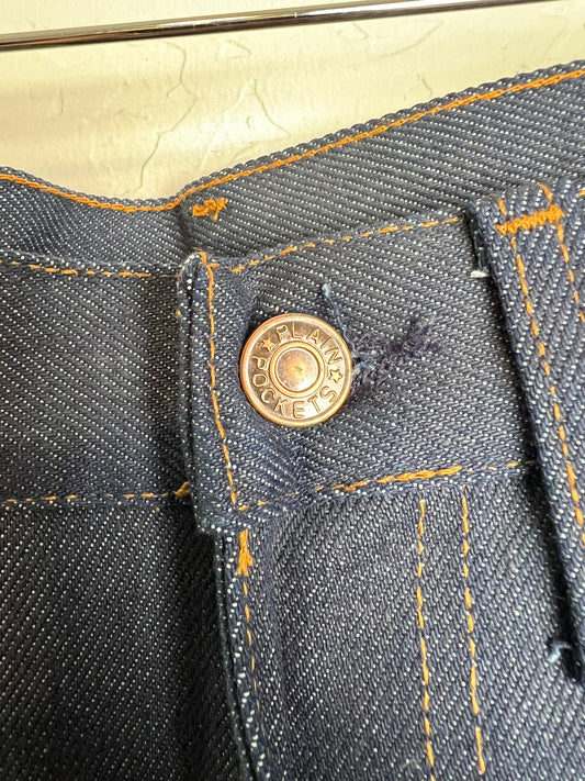 Plain Pockets Deadstock Bootcut Jeans - 36x30