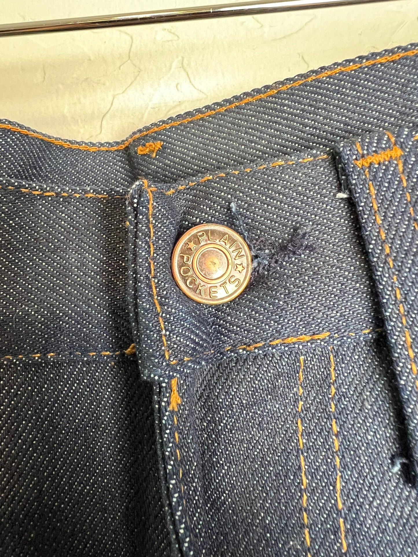 Plain Pockets Deadstock Bootcut Jeans - 36x30