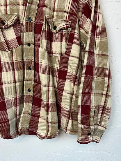 Frostproof Flannel Burgundy Plaid - XL