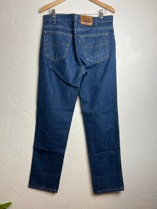 Levi's 540 Orange Tab Dark Wash Jeans - W33